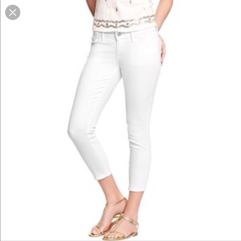 Old Navy Rockstar crops